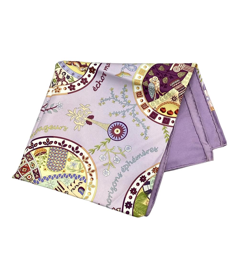 エルメス スカーフ カレ90 シルク 100% 地中海の港町 レディース HERMES