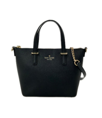美品 Kate Spade 2WAY ハンドバッグ ショルダーバッグ 斜め掛け チェーン PXRU5975 レディース ケイトスペード