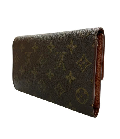 ルイ・ヴィトン 三つ折り長財布 ポルトフォイユ インターナショナル モノグラム M61217 ユニセックス LOUIS VUITTON
