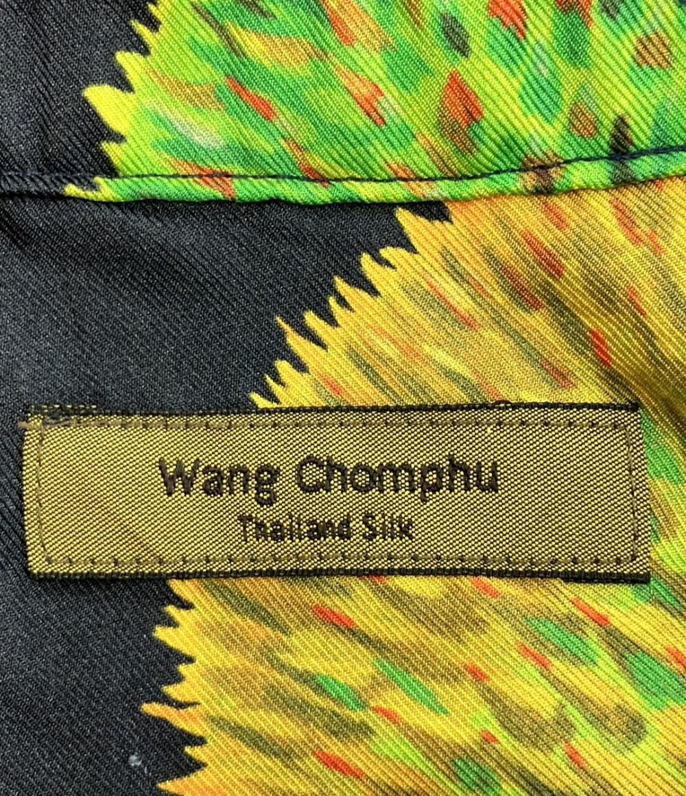 ワン チョムプー 長袖シャツ シルク100% メンズ SIZE SMALL (S) Wang Chomphu