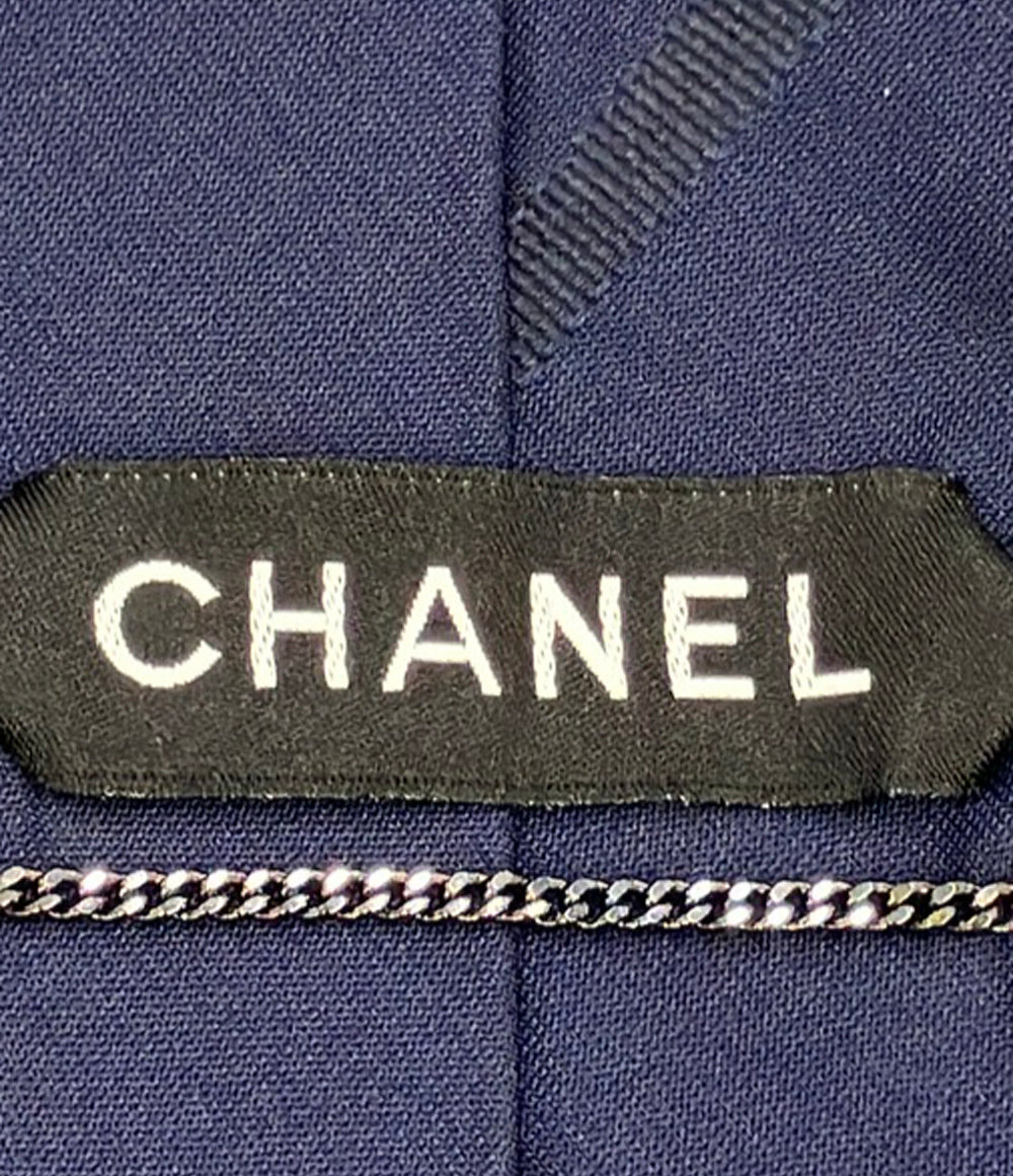 CHANEL ネクタイ シルク100% メンズ シャネル