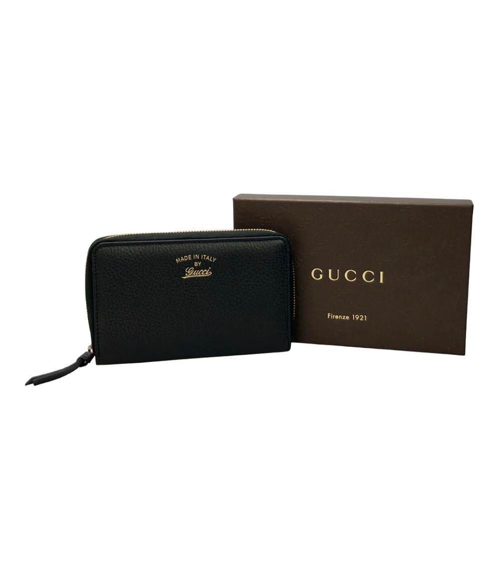 美品 GUCCI ラウンドファスナー財布 354497 2091 レディース メンズ