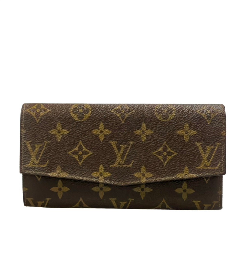 LOUIS VUITTON 長財布 ポルトフォイユ サラ ヴェルニ M93524