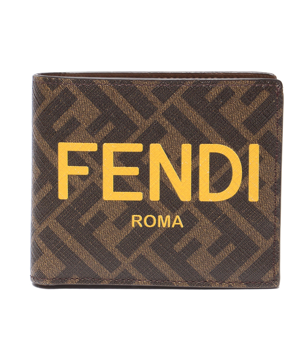 FENDI 二つ折り財布 ズッカ柄 7M0339 メンズ フェンディ
