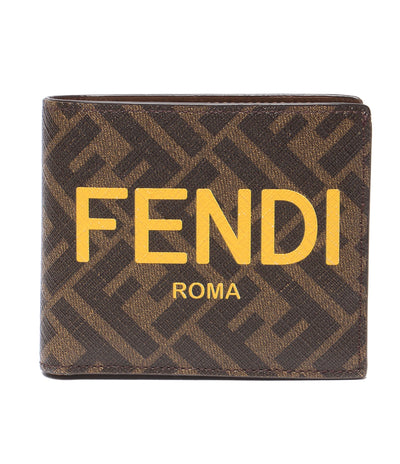 FENDI 二つ折り財布 ズッカ柄 7M0339 メンズ フェンディ