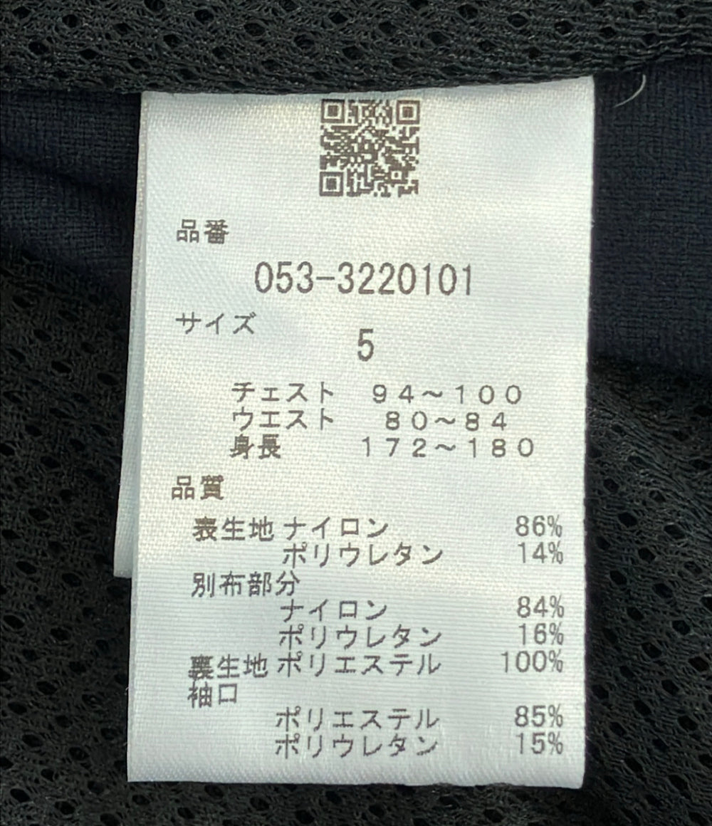 美品 PEARLY GATES ナイロンストレッチタフタシレーコンパクトジャケット メンズ SIZE 5 パーリーゲイツ