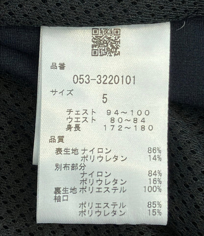 美品 PEARLY GATES ナイロンストレッチタフタシレーコンパクトジャケット メンズ SIZE 5 パーリーゲイツ