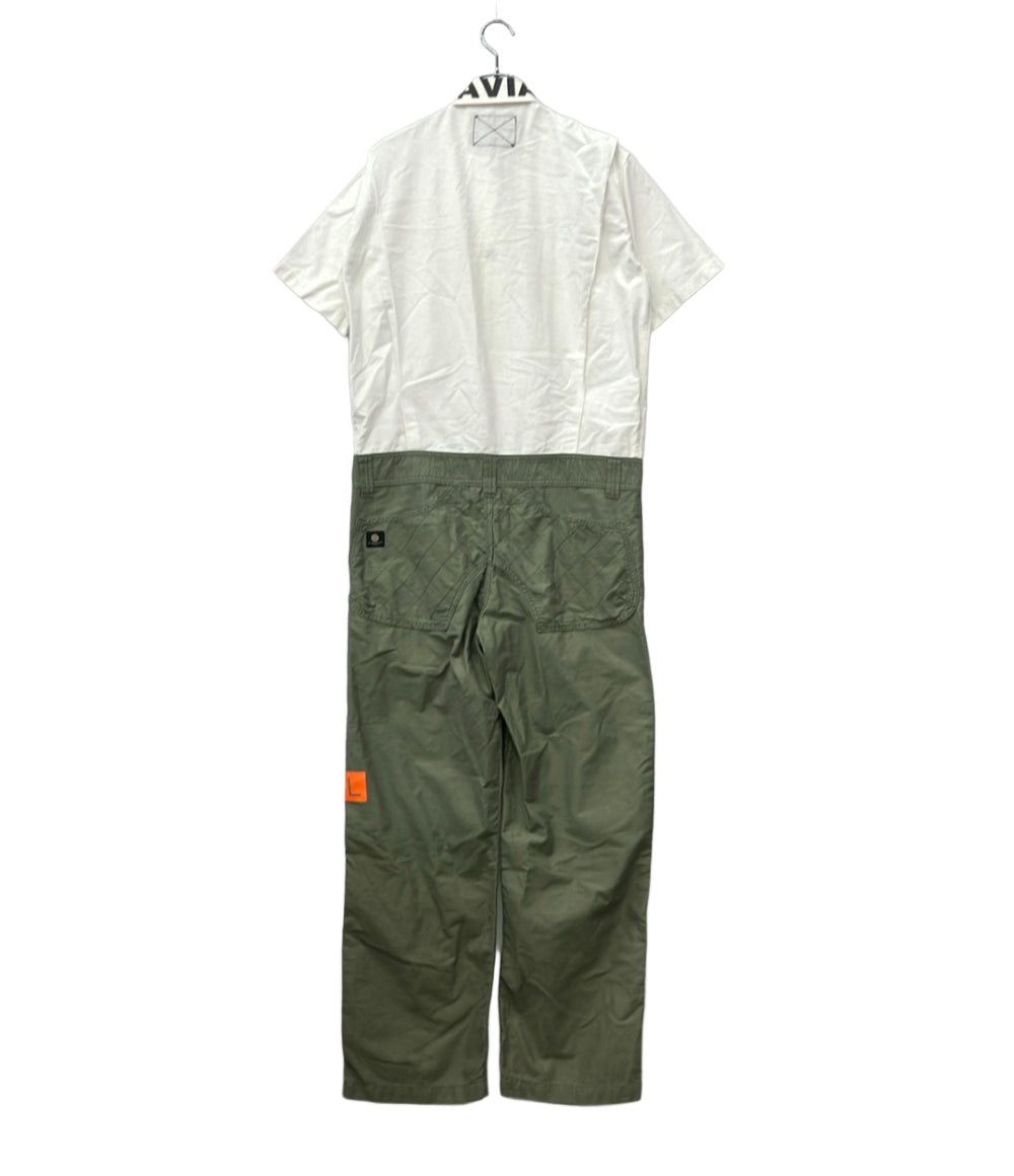 GAVIAL オーバーオール 半袖 つなぎ ドッキング 18AW GVL-18AWB-0338 メンズ SIZE S