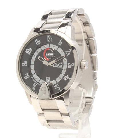 ディーアンドジー 腕時計 クオーツ ブラック DW0624 メンズ D&G