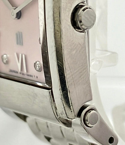 SEIKO 腕時計 IU イウ クオーツ シェル 1F20-0AM0 レディース セイコー