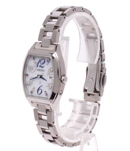 SEIKO 腕時計 ルキア LUKIA ソーラー電波 ホワイト SSVW081 レディース セイコー