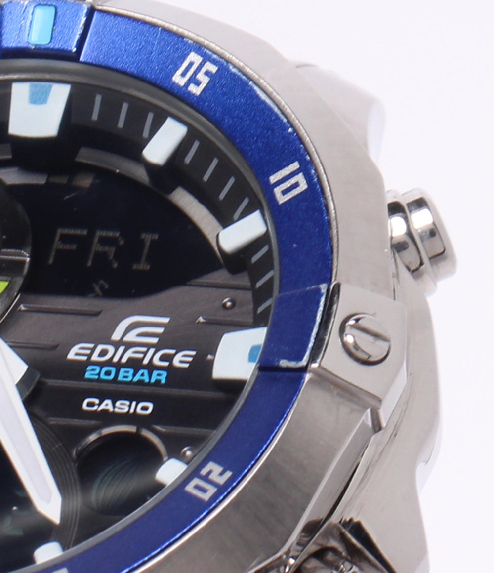 CASIO 腕時計 エディフェス クオーツ EMA-100DJ メンズ カシオ