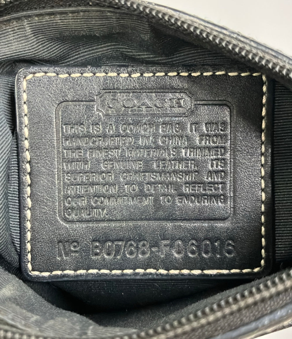 COACH ショルダーバッグ 斜め掛け シグネチャー F06016 レディース コーチ