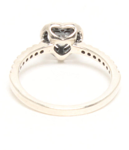 美品 PANDORA リング 指輪 SV925 ハートモチーフ レディース SIZE 11号 パンドラ