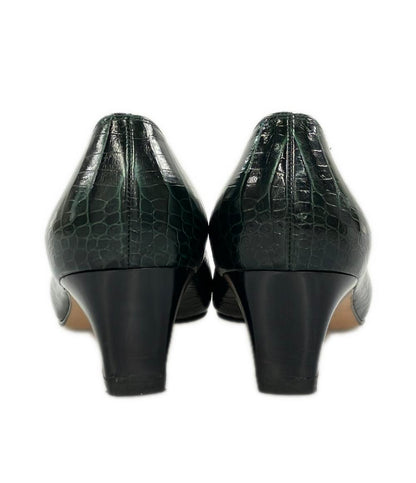 訳あり サルヴァトーレフェラガモ スクエアトゥパンプス レディース SIZE 7 (L) Salvatore Ferragamo