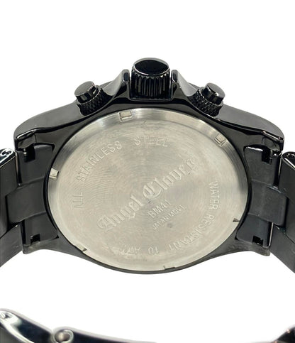 Angel Clover 腕時計 クオーツ ブラック BM41 メンズ エンジェルクローバー