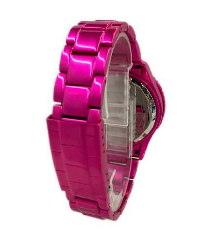 美品 ice watch 腕時計 クオーツ ピンク レディース メンズ アイスウォッチ