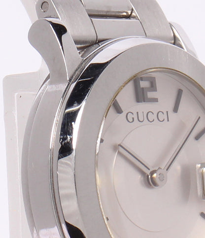 GUCCI 腕時計 Gラウンド クオーツ ホワイト 101L レディース グッチ