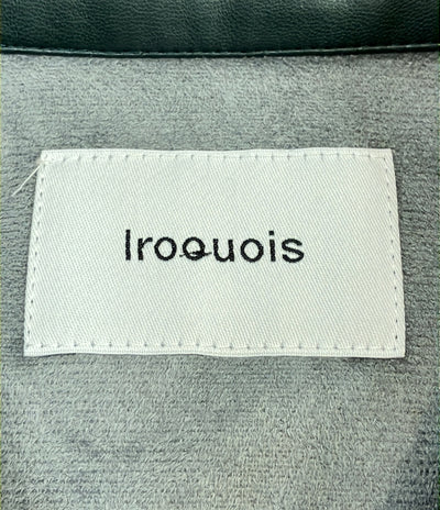 美品 イロコイ フェイクレザー長袖シャツ メンズ SIZE 1 (S) Iroquois