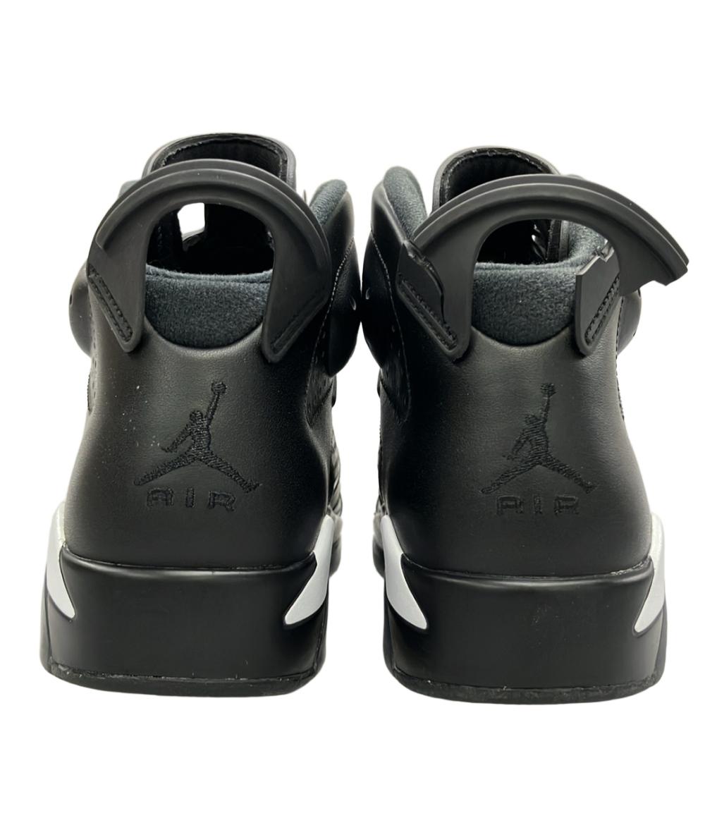 訳あり ナイキ ミドルカットスニーカー エア ジョーダン 6 レトロ ブラックキャット 384664-020 メンズ SIZE 27.0 (L) NIKE
