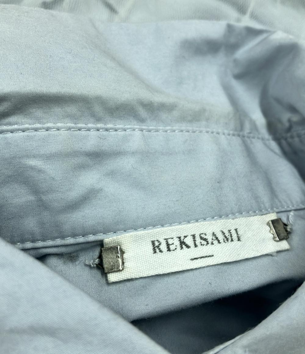 レキサミ 長袖シアーシャツ レディース SIZE 36 (S) REKISAMI