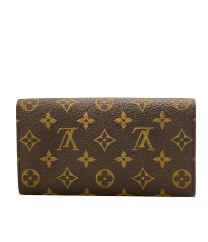 美品 LOUIS VUITTON 長財布 ポシェット ポルトモネ クレディ モノグラム M61725 レディース ルイ・ヴィトン