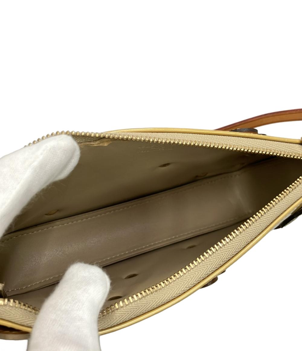 LOUIS VUITTON ハンドバッグ モノグラム ヴェルニ フラワー