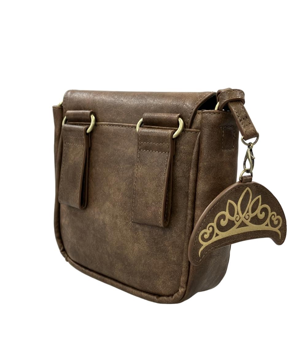 美品 Disney ショルダーバッグ 斜め掛け ちはるコラボ 塔の上のラプンツェル レディース しまむら ディズニー