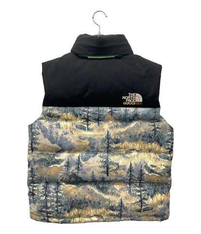 GUCCI THE NORTH FACE ダウンベスト 663762  XAADS メンズ SIZE M グッチ ザ・ノースフェイス