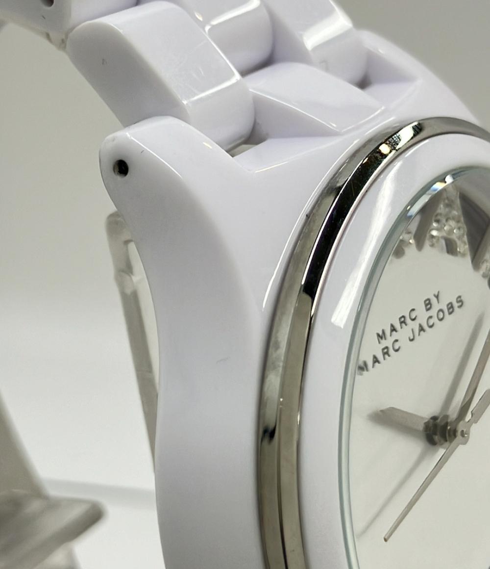 MARC BY MARC JACOBS 腕時計 クオーツ ホワイト MBM4571 メンズ マークバイマークジェイコブス