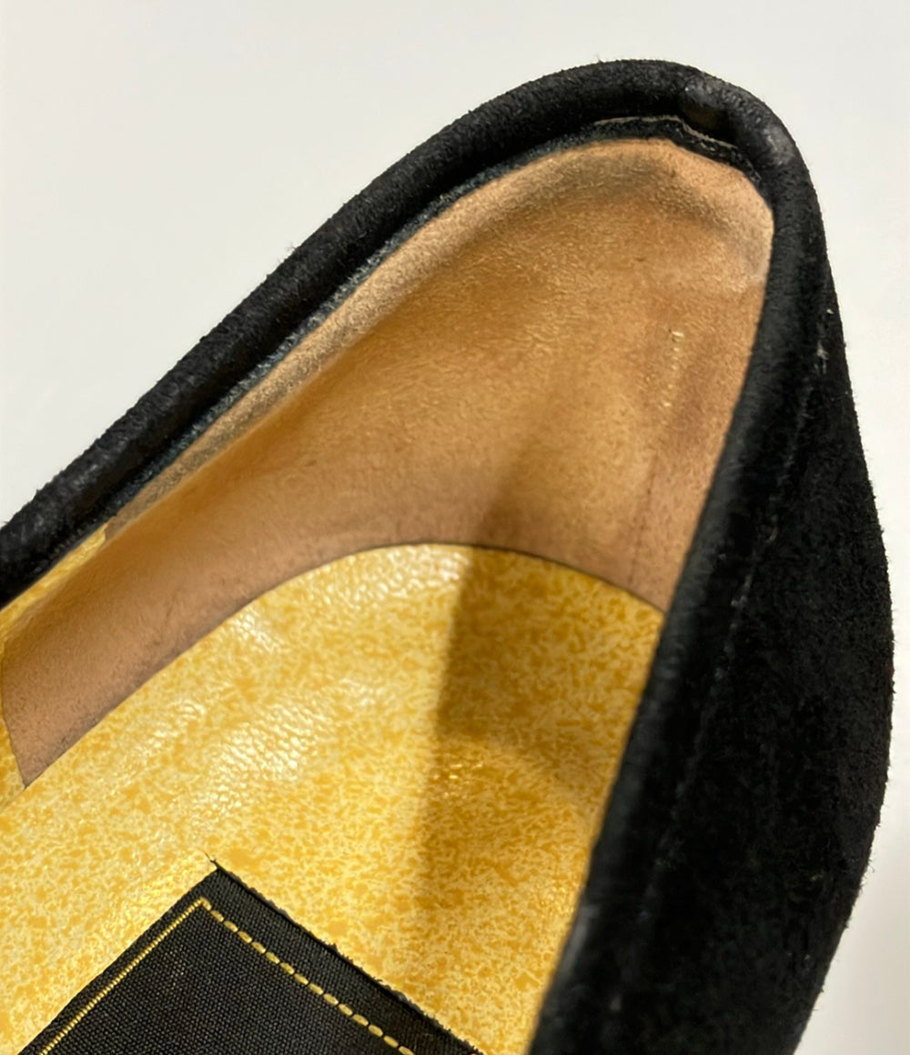FENDI チャンキーヒールローファー パンプス スエード レディース SIZE 36 (23cm) フェンディ