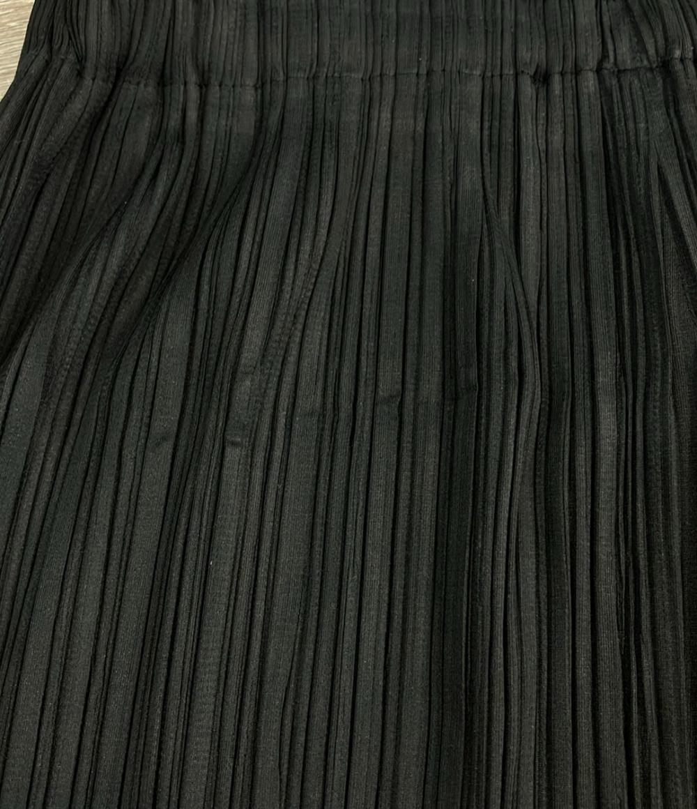 PLEATS PLEASE レイヤードスリットワイドプリーツパンツ レディース SIZE 02 プリーツプリーズ
