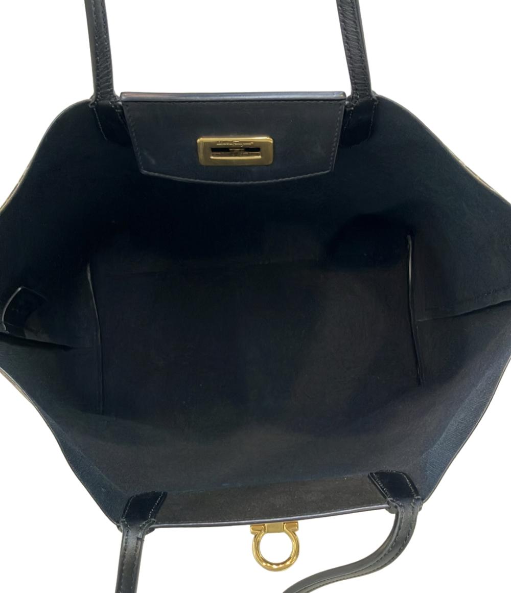 Salvatore Ferragamo トートバッグ ショルダーバッグ 肩掛け ガンチーニ AU-21 1012 レディース サルヴァトーレフェラガモ