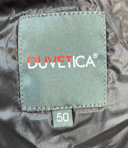 DUVETICA ダウンジャケット ファー付き ダブルジップ VEGA U 252 00 MFN-1001R メンズ SIZE 50 (XL) デュベティカ