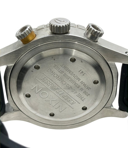 NIXON 腕時計 クオーツ ブラック メンズ ニクソン