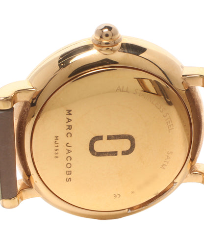 MARC BY MARC JACOBS 腕時計 クオーツ ホワイト MJ1538 レディース マークバイマークジェイコブス