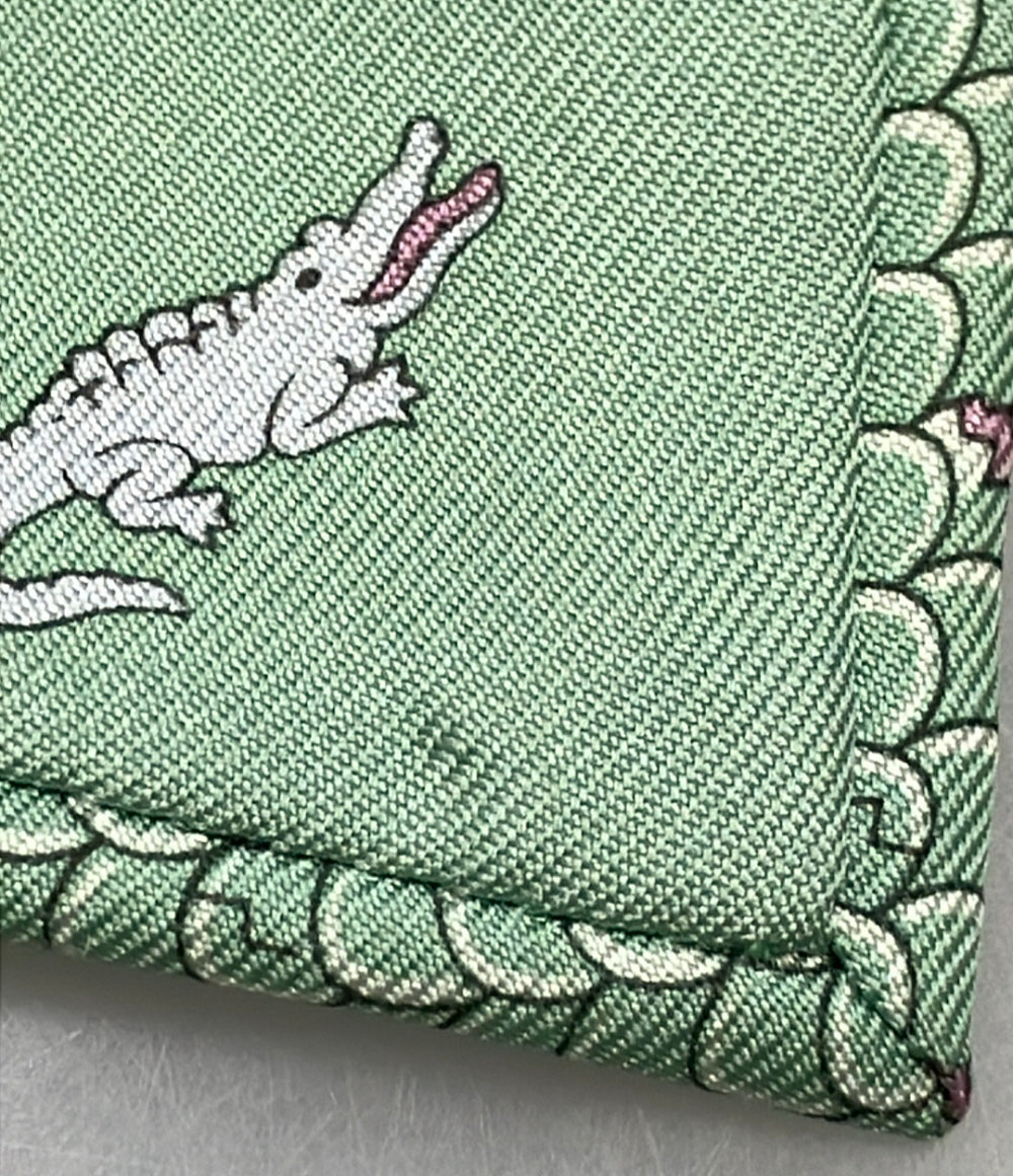 HERMES ネクタイ シルク100% メンズ エルメス