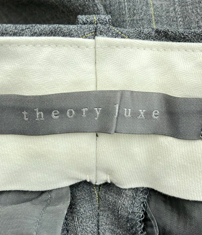 セオリーリュクス ロングパンツ ストライプ レディース SIZE 40 (XS) theory luxe