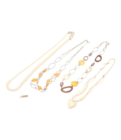 自由区 ネックレス ペンダントトップ 5点セット レディース ジユウク