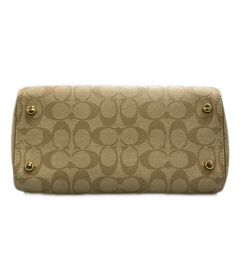 COACH 2way ハンドバッグ ショルダーバッグ 肩掛け 斜め掛け シグネチャー L1922-F83607 レディース コーチ