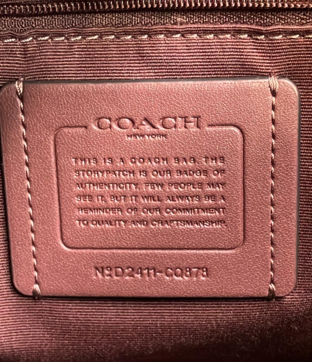 COACH 2WAY ハンドバッグ ショルダーバッグ 斜め掛け シグネチャー CQ878 レディース コーチ