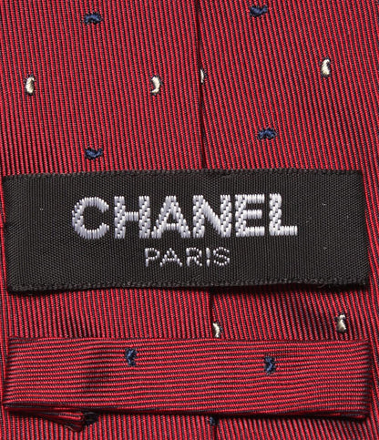 CHANEL ネクタイ シルク100％ メンズ シャネル