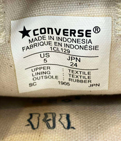 美品 コンバース ローカットスニーカー キャンバス オールスター カラーズ OX 1CL129 レディース SIZE 24.0 (L) CONVERSE