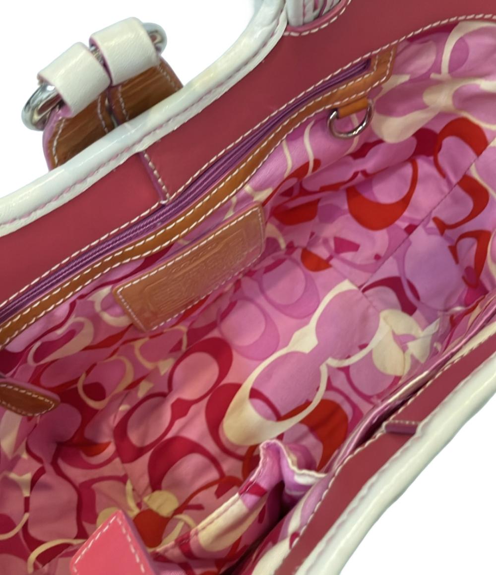 コーチ ハンドバッグ カゴバッグ ストローバッグ バタフライ 6270 レディース COACH