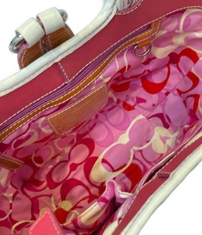 コーチ ハンドバッグ カゴバッグ ストローバッグ バタフライ 6270 レディース COACH