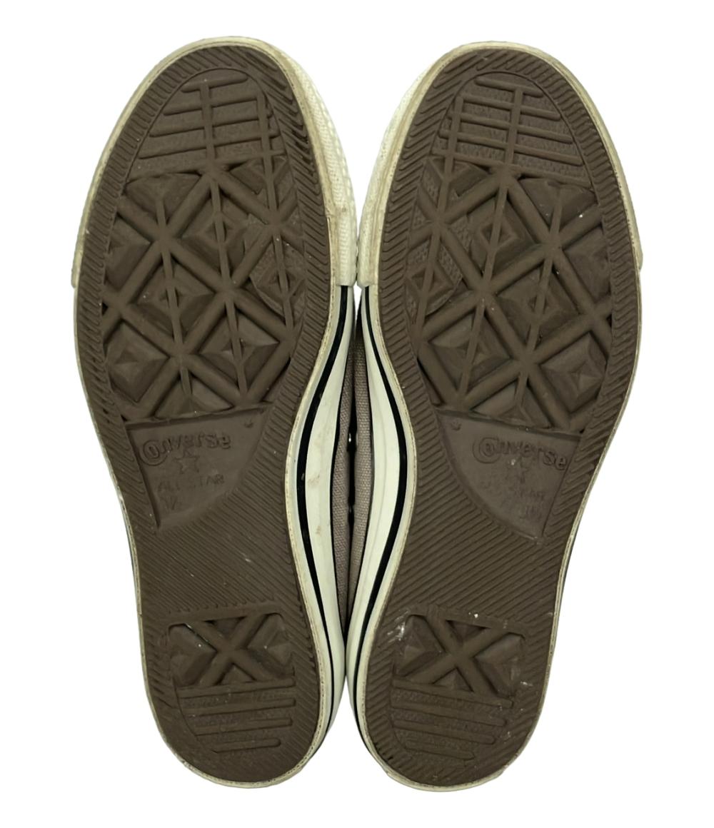 コンバース ローカットスニーカー LP WASHOUT SLIP OX TAUPE 1CL436 レディース SIZE 22.5 (S) CONVERSE