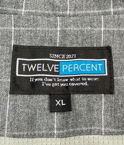 チェック柄長袖シャツ メンズ SIZE XL (XL) TWELVE PERCENT