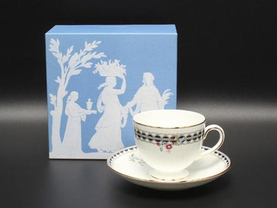 美品 ウエッジウッド カップ＆ソーサー レースピオニー WEDGWOOD