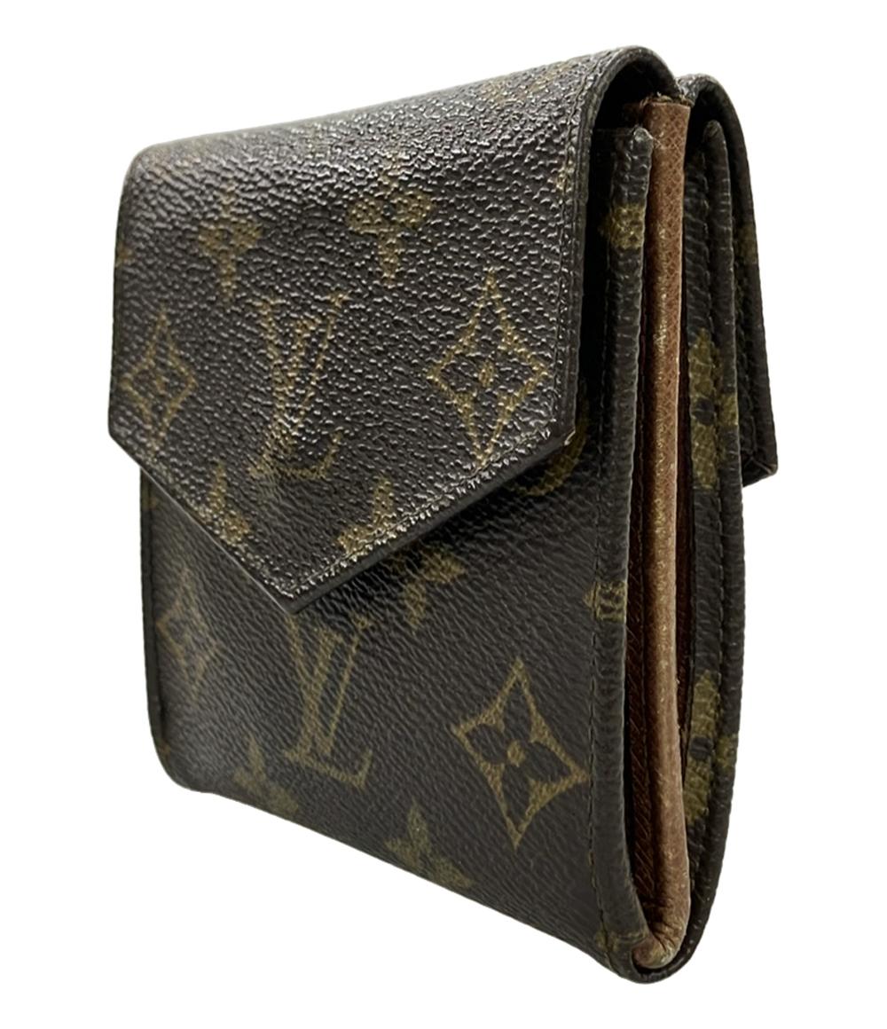 LOUIS VUITTON ダブルホック 二つ折り財布 モノグラム ポルトモネ ビエ M61660 レディース ルイ・ヴィトン