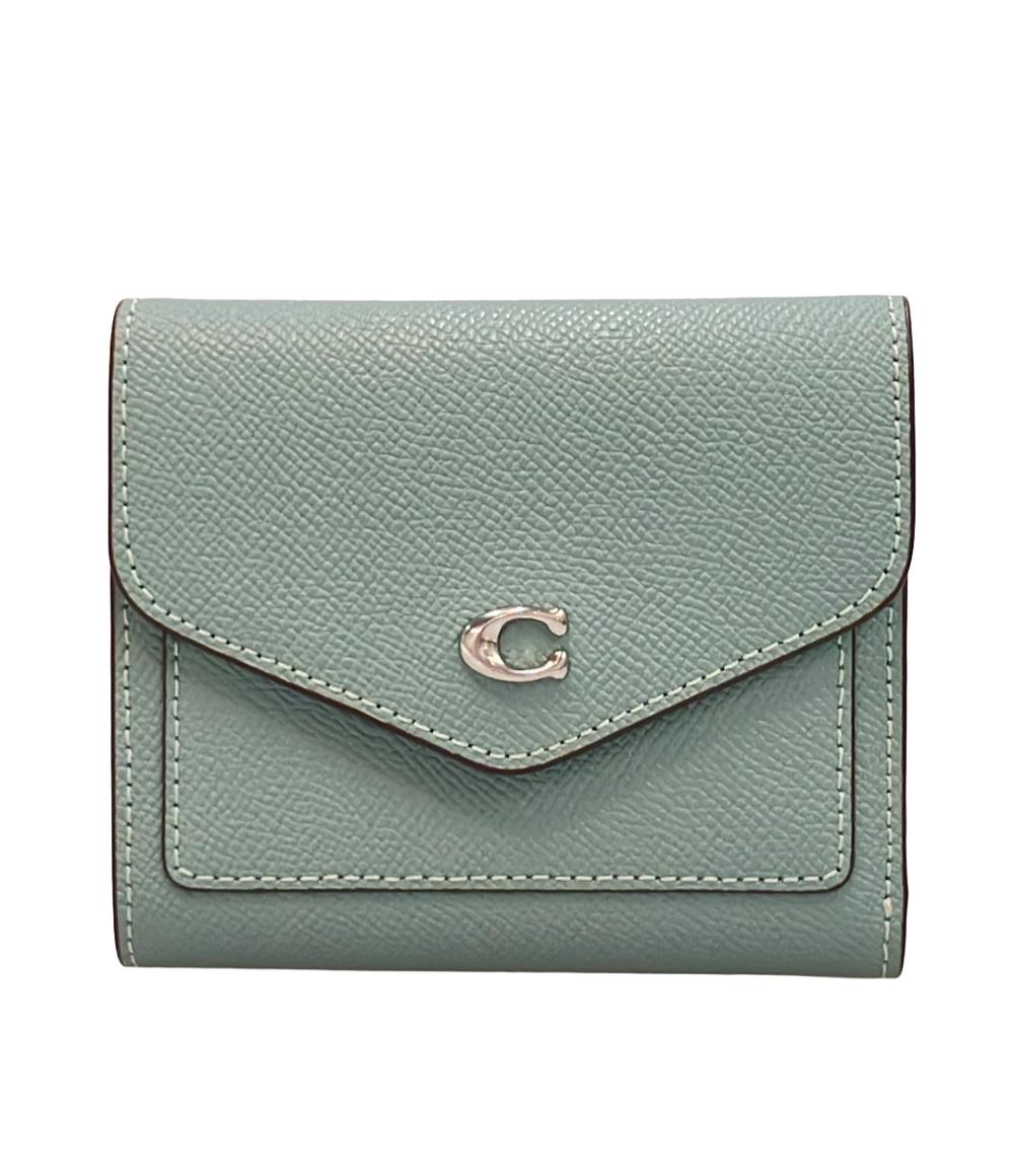 美品 COACH 三つ折り財布 レディース コーチ